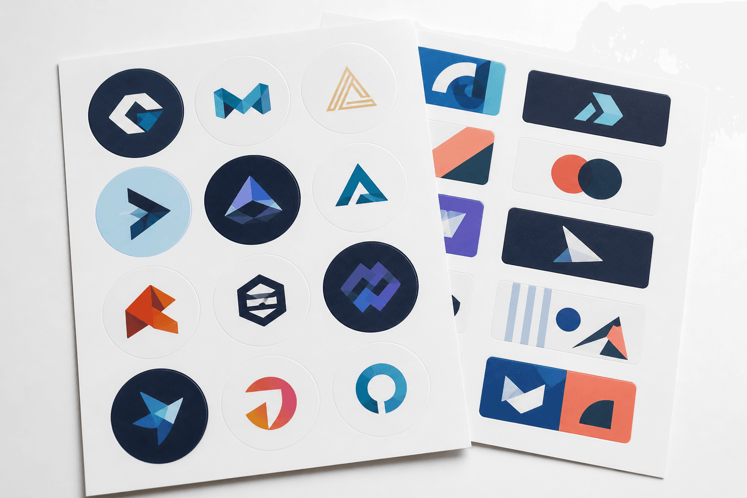 Logo Sticker Sheets