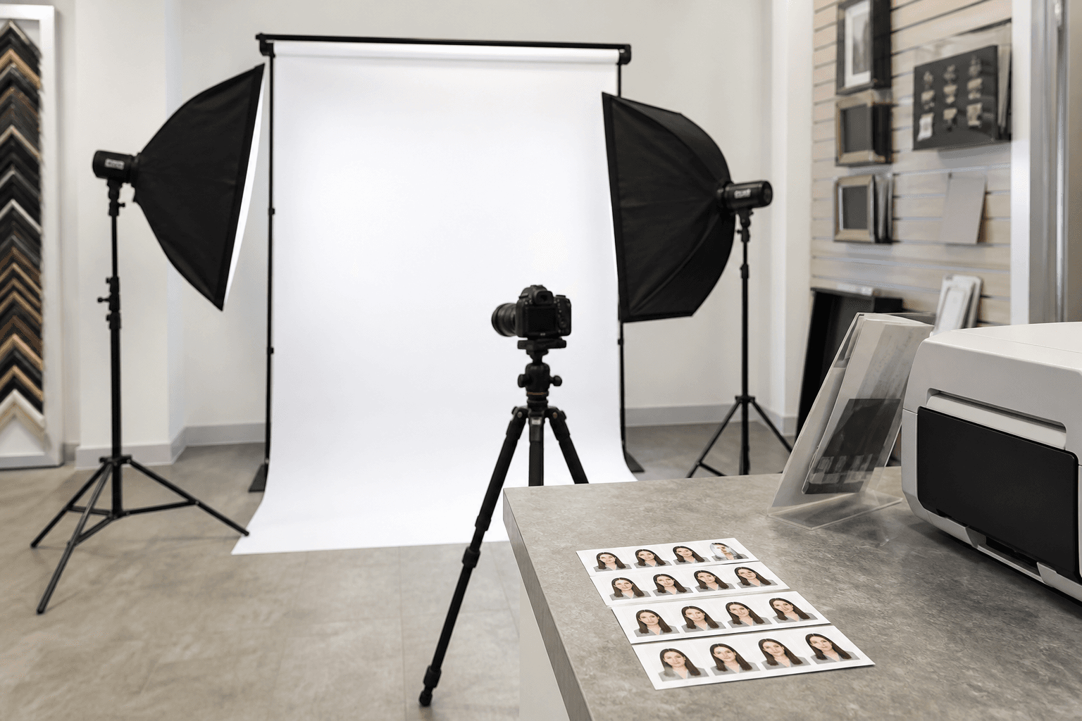 Passport and ID photo service